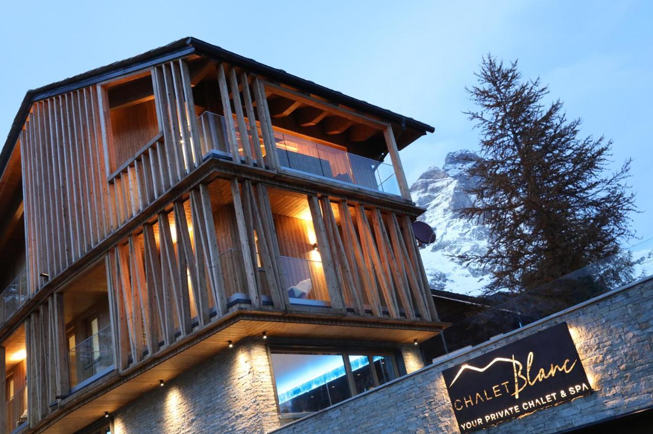 Chalet Blanc Cervinia Bed and Breakfast Breuil-Cervinia Exterior foto